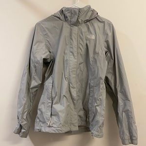 North face rain coat